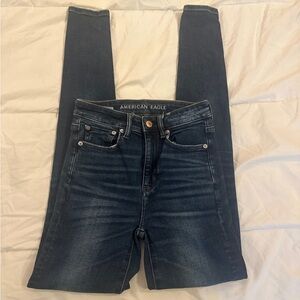 American eagle super high rise jegging